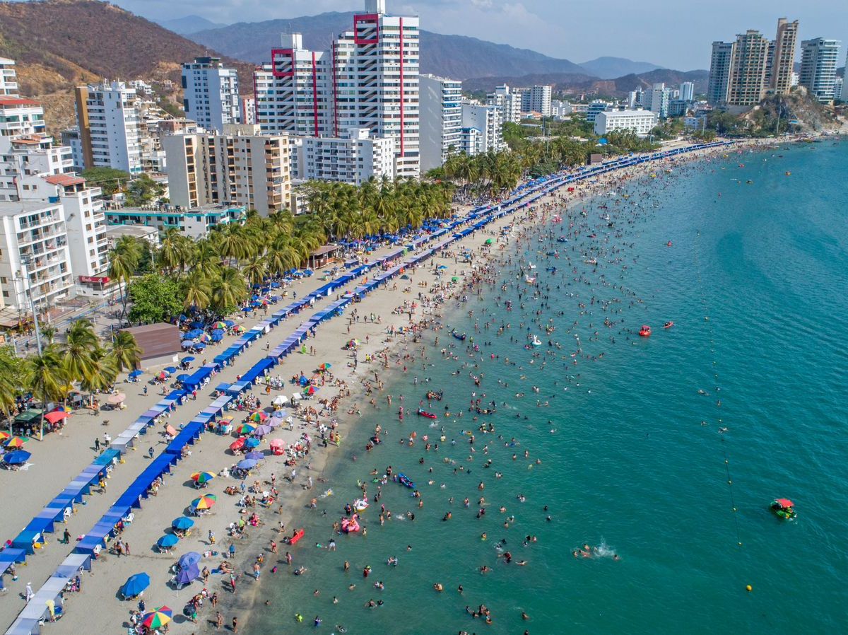 Santa Marta — El Rodadero — Hotel San Francisco
